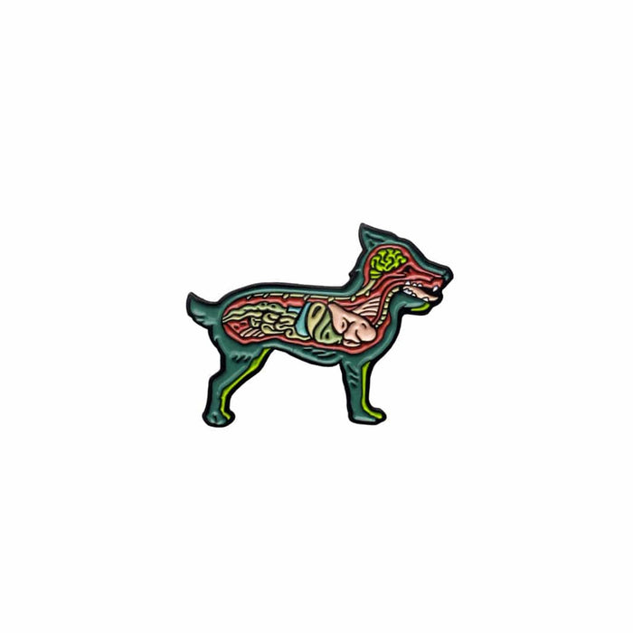Return of the Living Dead Dissected Dog Enamel Pin by Mondo