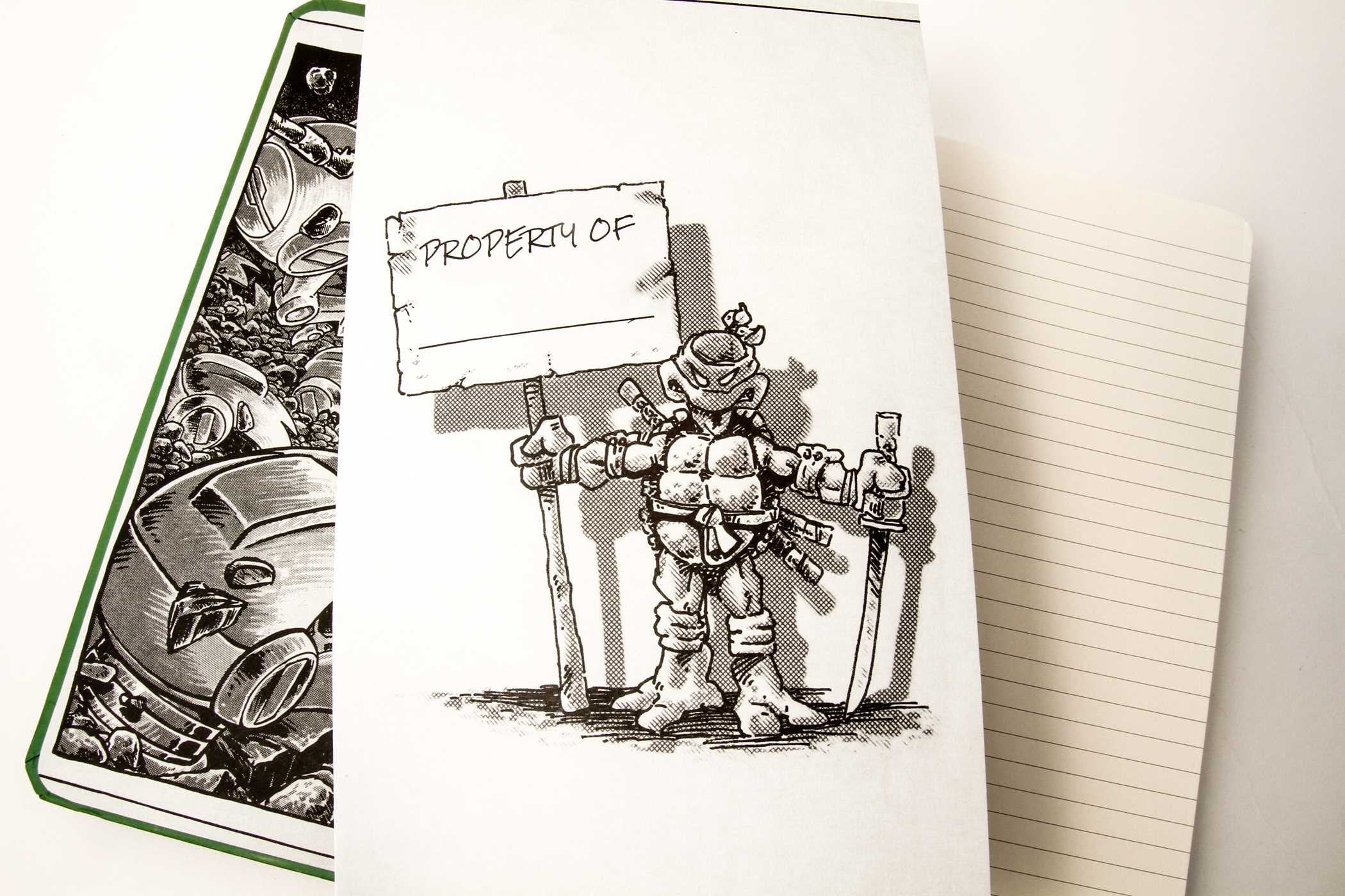 Teenage Mutant Ninja Turtles: Classic Hardcover Ruled Journal — Geek Fuel