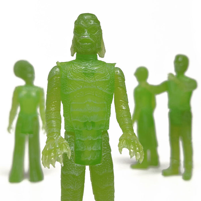 Universal Monsters Glow-in-the-Dark ReAction Figure 4-Pack