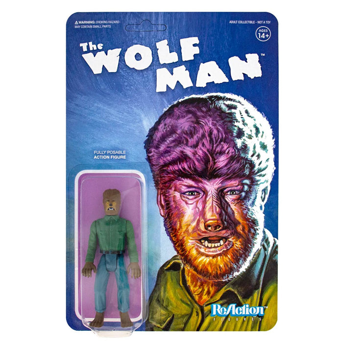 Universal Monsters Wolf Man 3 3/4-Inch ReAction Figure
