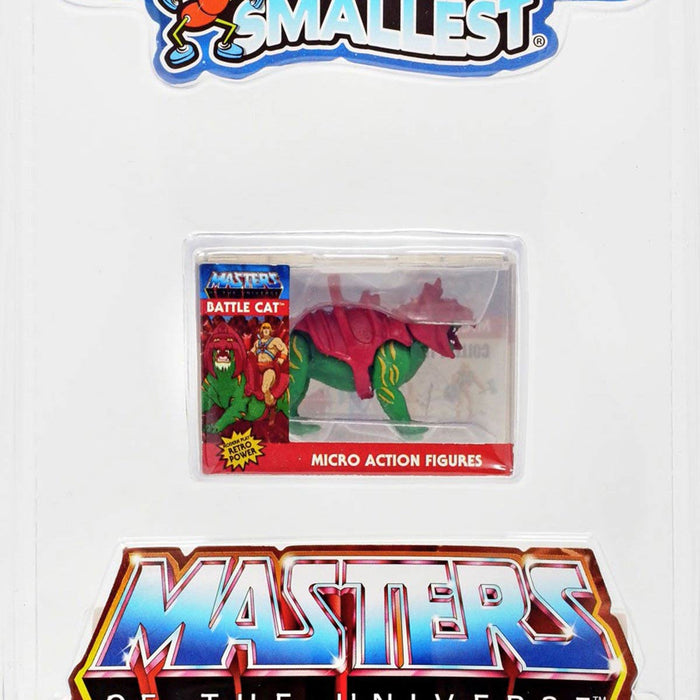 World's Smallest Masters of the Universe Battle Cat Micro Figure