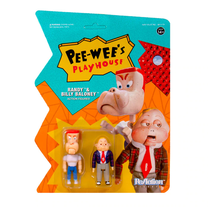 Pee Wee's Playhouse ReAction Figure - Randy & Billy Boloney